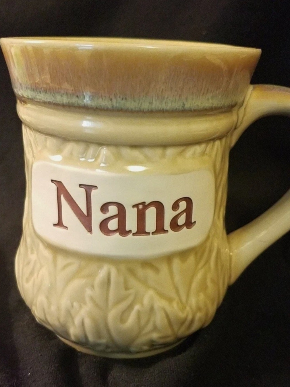 Cracker Barrel Nana Stonewear Ceramic Oversized Mug